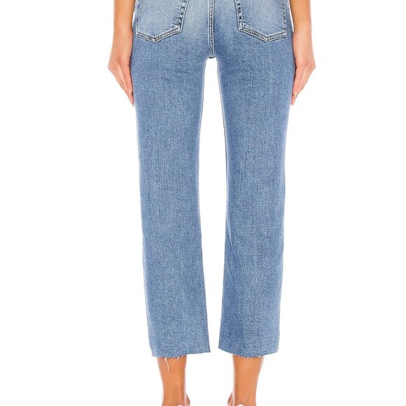 RE/DONE 70s Stovepipe High Rise Jeans in Medium Stone Size 26 - Picture 2 of 12